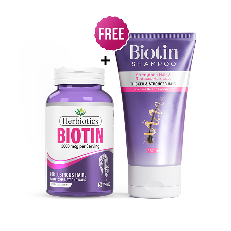 Biotin Hair Strengthening Duo (Get Free Shampoo)